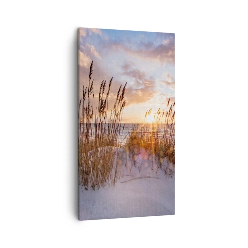 Cuadro sobre lienzo - Impresión de Imagen - Adiós al sol y al viento - 45x80 cm