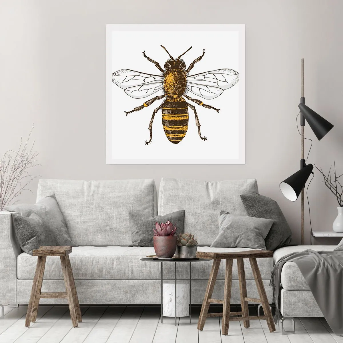 Póster - Bondad natural - 30x30 cm