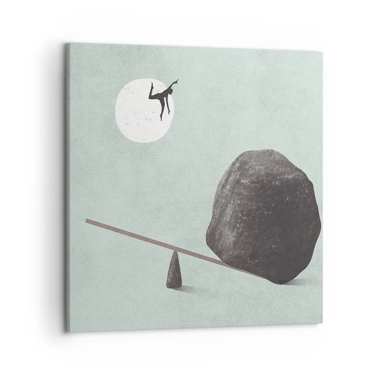 Cuadro sobre lienzo - Impresión de Imagen - Un sueño hecho realidad - 50x50 cm