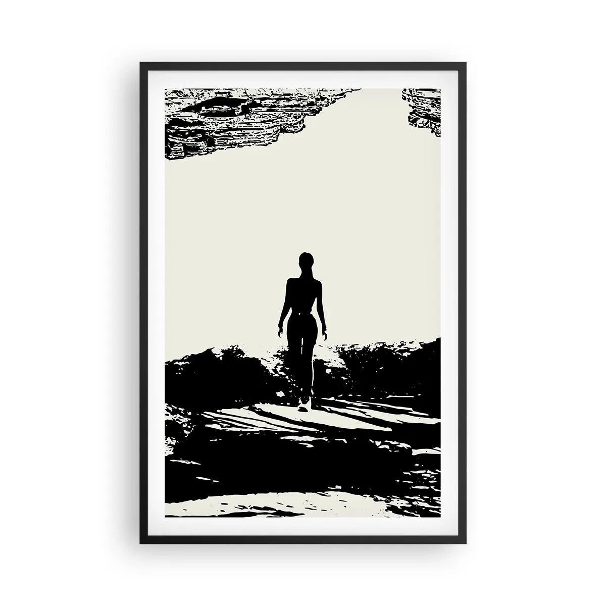 Póster en marco negro - Una nueva mirada - 61x91 cm