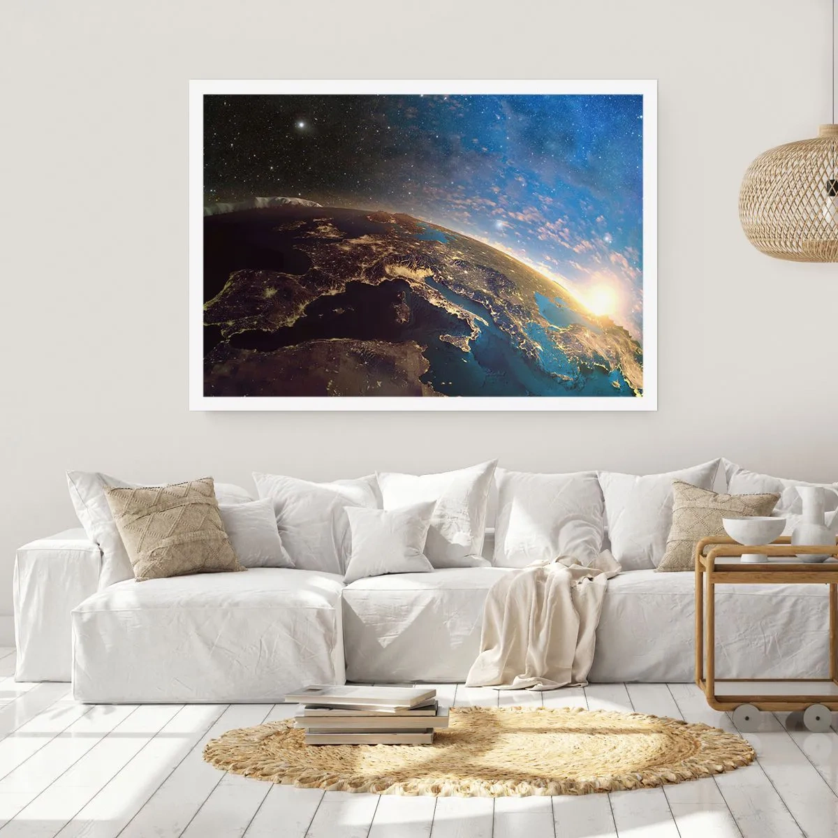 Póster - Mirémonos a nosotros mismos desde la distancia - 40x30 cm