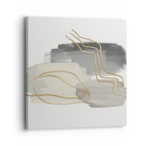 Cuadro sobre lienzo - Impresión de Imagen - Persistencia y movimiento - 30x30 cm