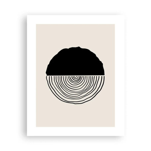 Póster - Mitad y mitad - 40x50 cm