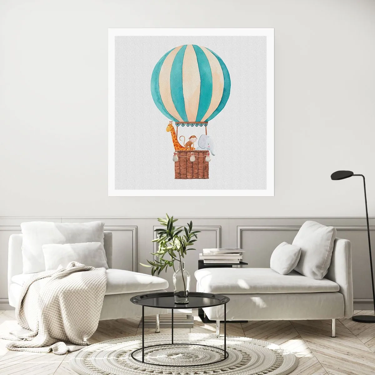 Póster - Viaje fantástico - 60x60 cm