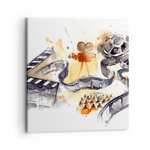 Cuadro sobre lienzo - Impresión de Imagen - En el país de los sueños - 70x70 cm