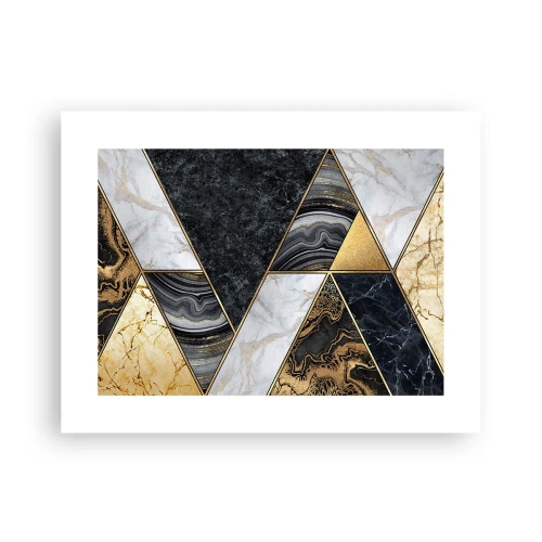 Póster - Collage de piedras - 40x30 cm