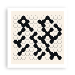 Póster - Juego chino - una variación - 60x60 cm