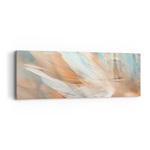 Cuadro sobre lienzo - Impresión de Imagen - En la tierra de la suavidad - 90x30 cm