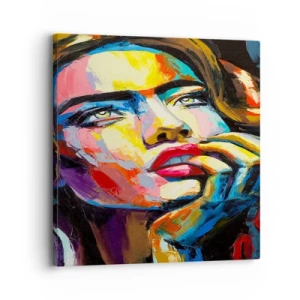 Cuadro sobre lienzo - Impresión de Imagen - Sueños - 30x30 cm