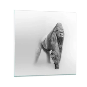 Cuadro sobre vidrio - Impresiones sobre Vidrio - Confiando en su fuerza - 30x30 cm