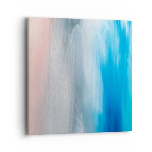 Cuadro sobre lienzo - Impresión de Imagen - Elementos: aire - 40x40 cm