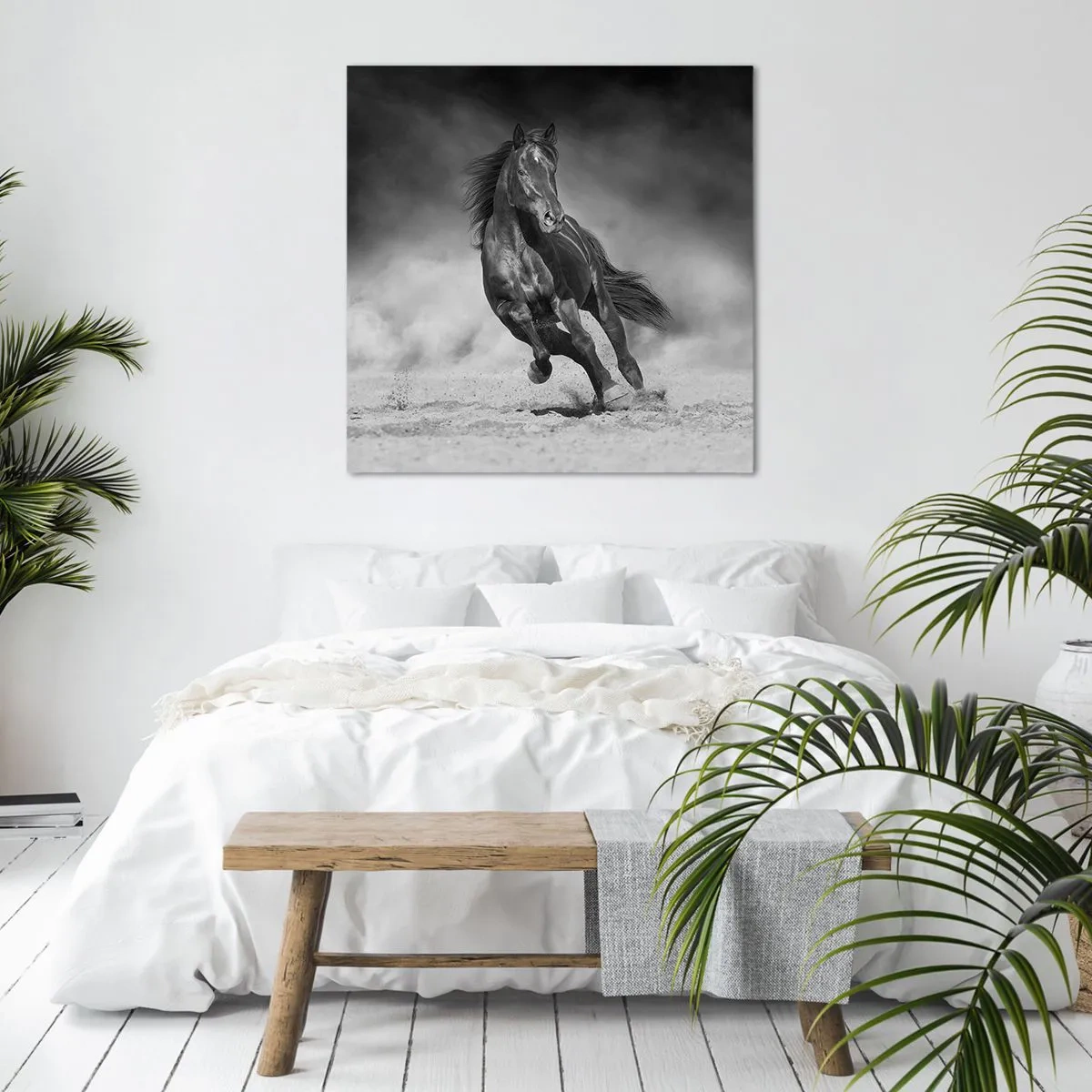 Cuadro sobre lienzo - Impresión de Imagen - Digno del propio emir - 40x40 cm