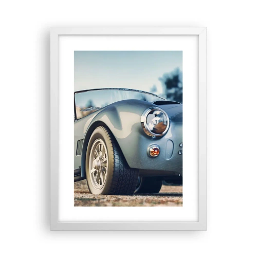 Póster en marco blanco - Porque el estilo importa - 30x40 cm