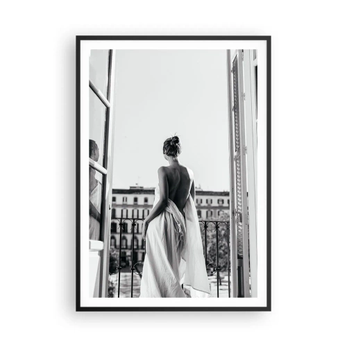 Póster en marco negro - Despertar de los sentidos - 70x100 cm