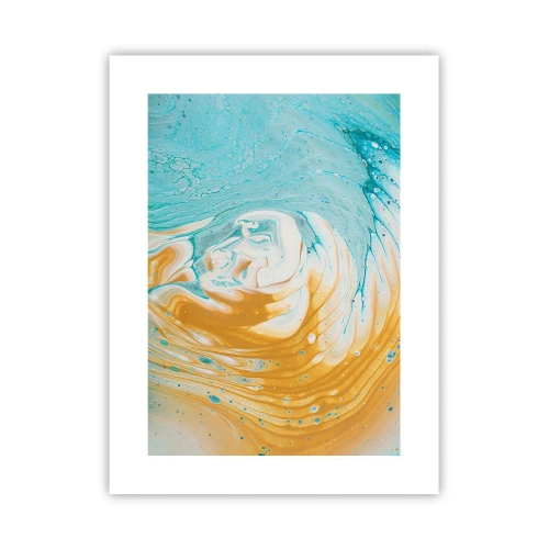 Póster - Remolino pastel - 30x40 cm