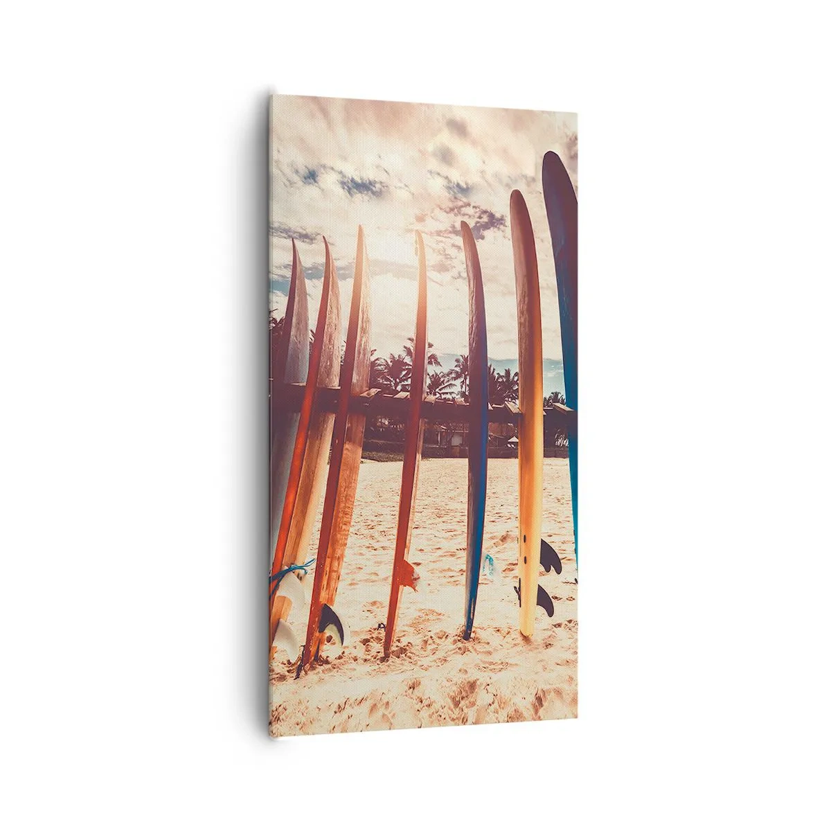 Cuadro sobre lienzo - Impresión de Imagen - Buenas noches, hasta mañana - 65x120 cm