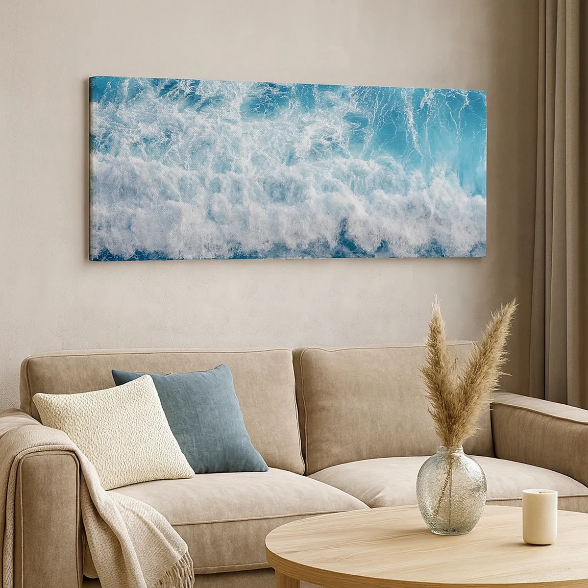 Cuadro sobre lienzo - Impresión de Imagen - Alegre y con mucho brío - 30x30 cm