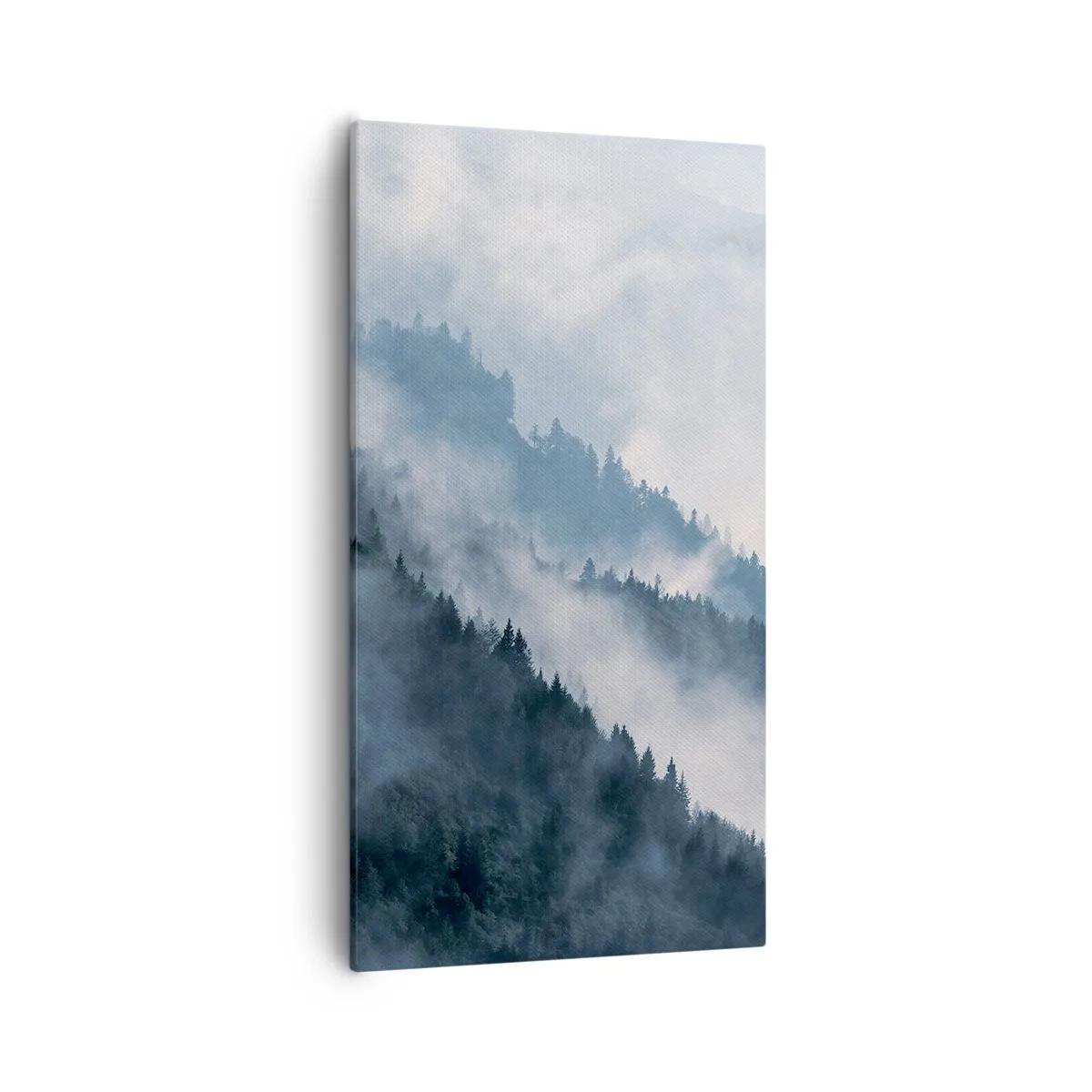 Cuadro sobre lienzo - Impresión de Imagen - Misticismo de las montañas - 55x100 cm