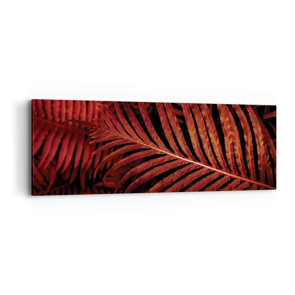 Cuadro sobre lienzo - Impresión de Imagen - Las brasas de la vida - 90x30 cm