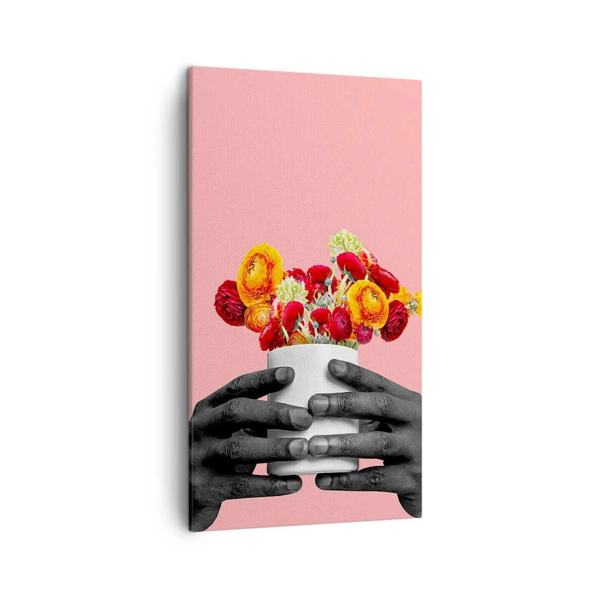 Cuadro sobre lienzo - Impresión de Imagen - La apoteosis de la vida - 45x80 cm