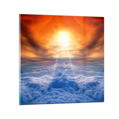 Cuadro sobre vidrio - Impresiones sobre Vidrio - Paisaje místico - 60x60 cm