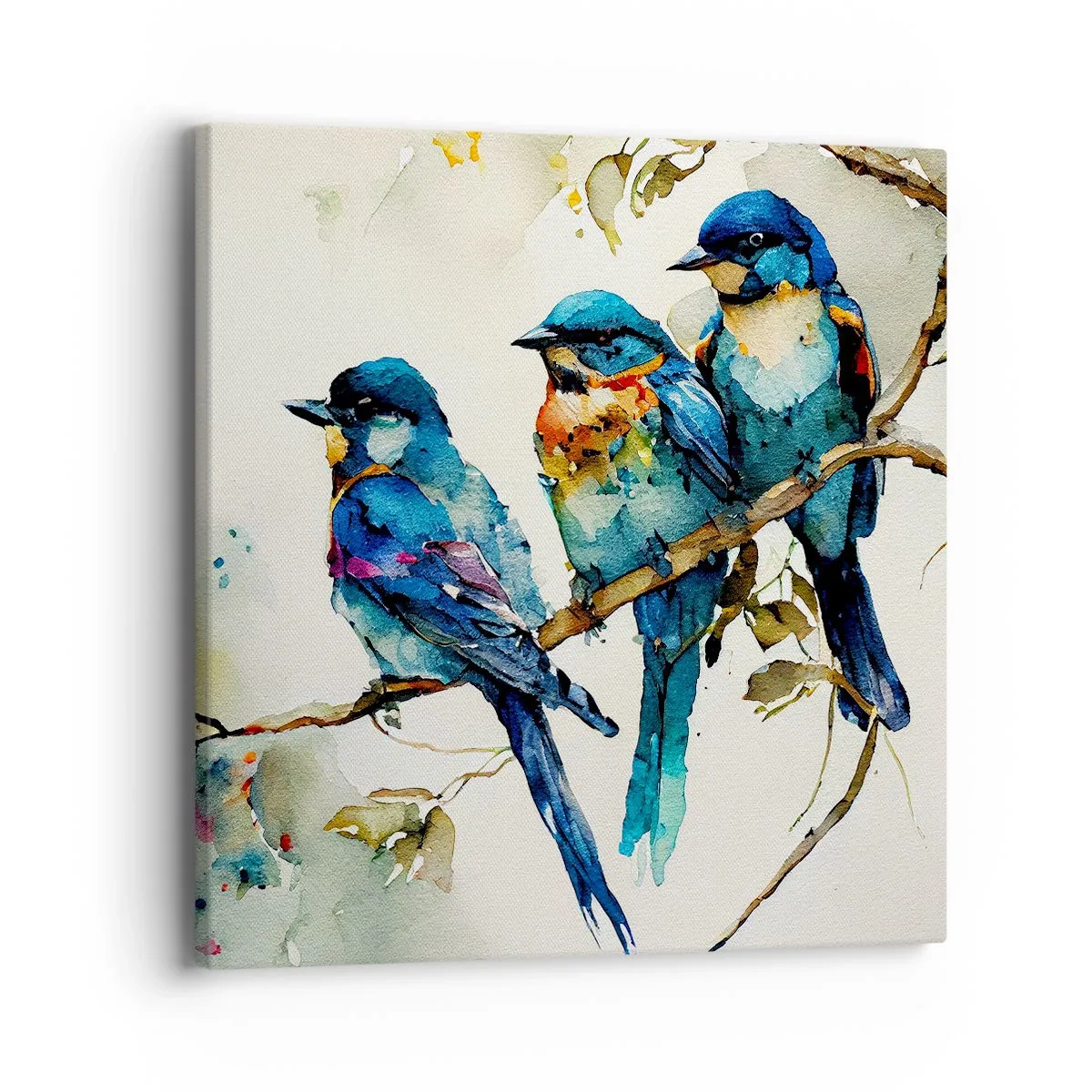 Cuadro sobre lienzo - Impresión de Imagen - ¿Ofendido? - 40x40 cm