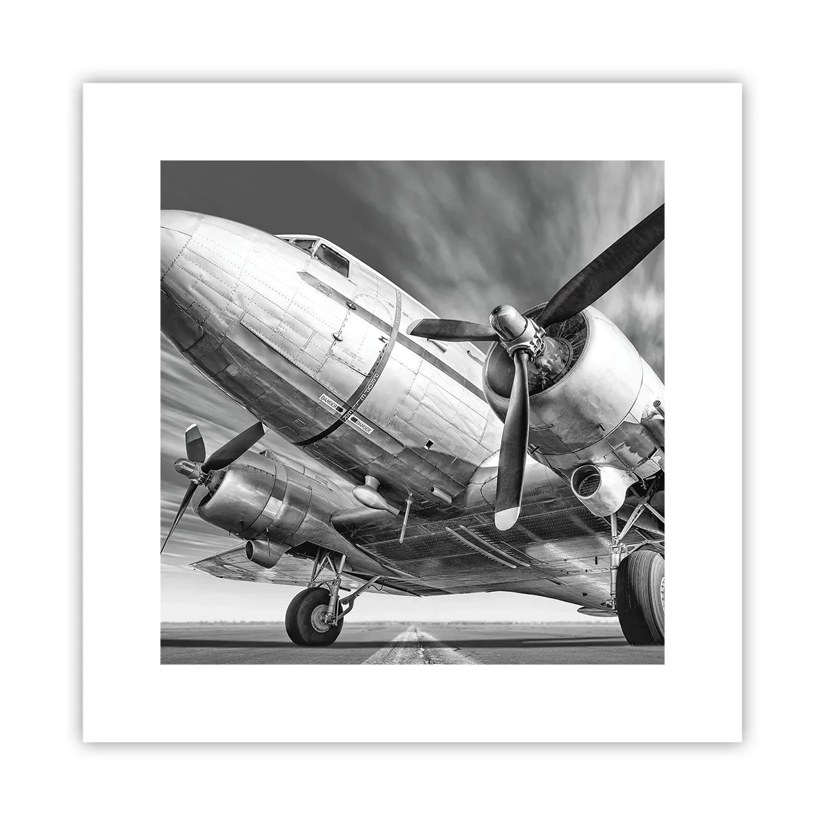 Póster - Siempre listo para volar - 30x30 cm
