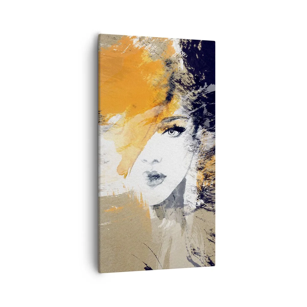 Cuadro sobre lienzo - Impresión de Imagen - Y se convierte en luz - 55x100 cm