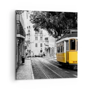 Cuadro sobre lienzo - Impresión de Imagen - Y un fado de fondo - 50x50 cm