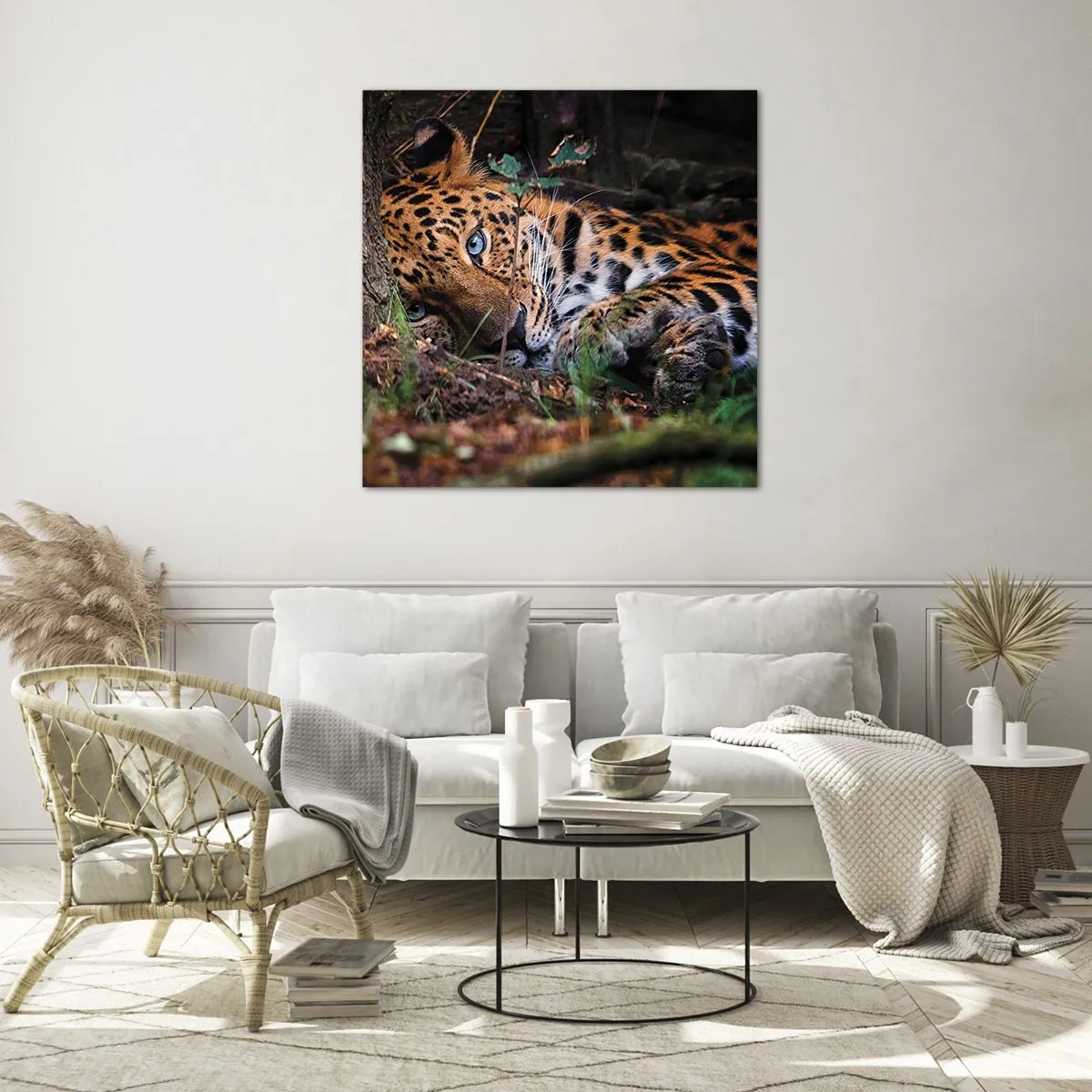 Cuadro sobre vidrio - Impresiones sobre Vidrio - Confía en mí - 40x40 cm