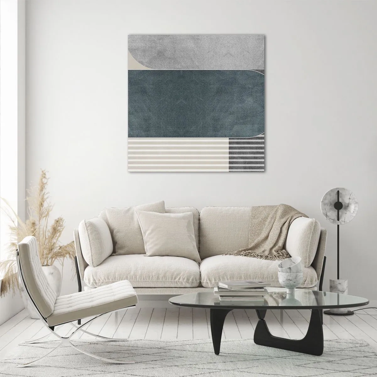 Cuadro sobre vidrio - Impresiones sobre Vidrio - Composición horizontal - 60x60 cm