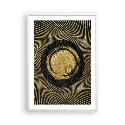 Póster en marco blanco - Composición glamour - 50x70 cm