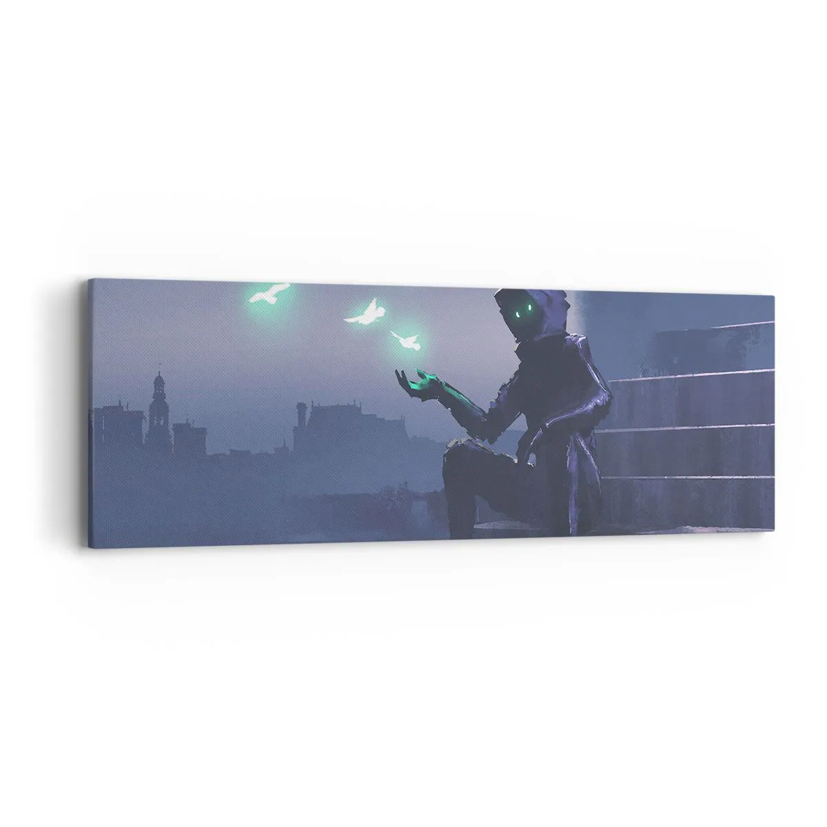 Cuadro sobre lienzo - Impresión de Imagen - La vida volverá - 90x30 cm