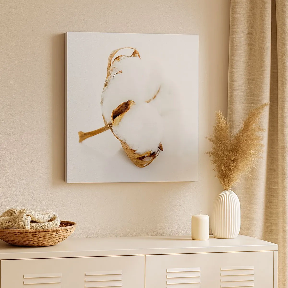 Cuadro sobre lienzo - Impresión de Imagen - Suave por naturaleza - 30x30 cm