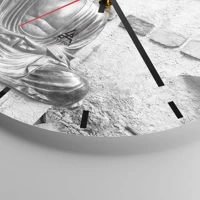 Esfera sin numeración, con rayas