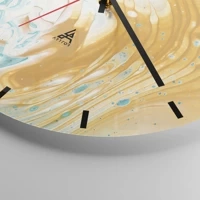 Esfera sin numeración, con rayas