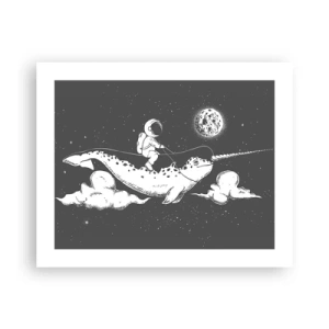 Póster - Jinete espacial - 50x40 cm