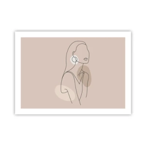 Póster - Un icono de la inocencia - 70x50 cm