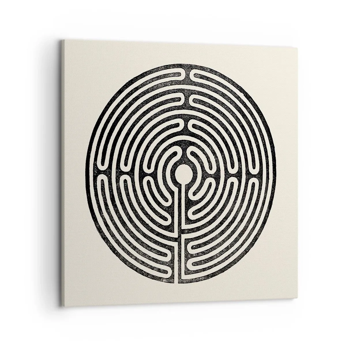 Cuadro sobre lienzo - Impresión de Imagen - Orden misterioso - 50x50 cm