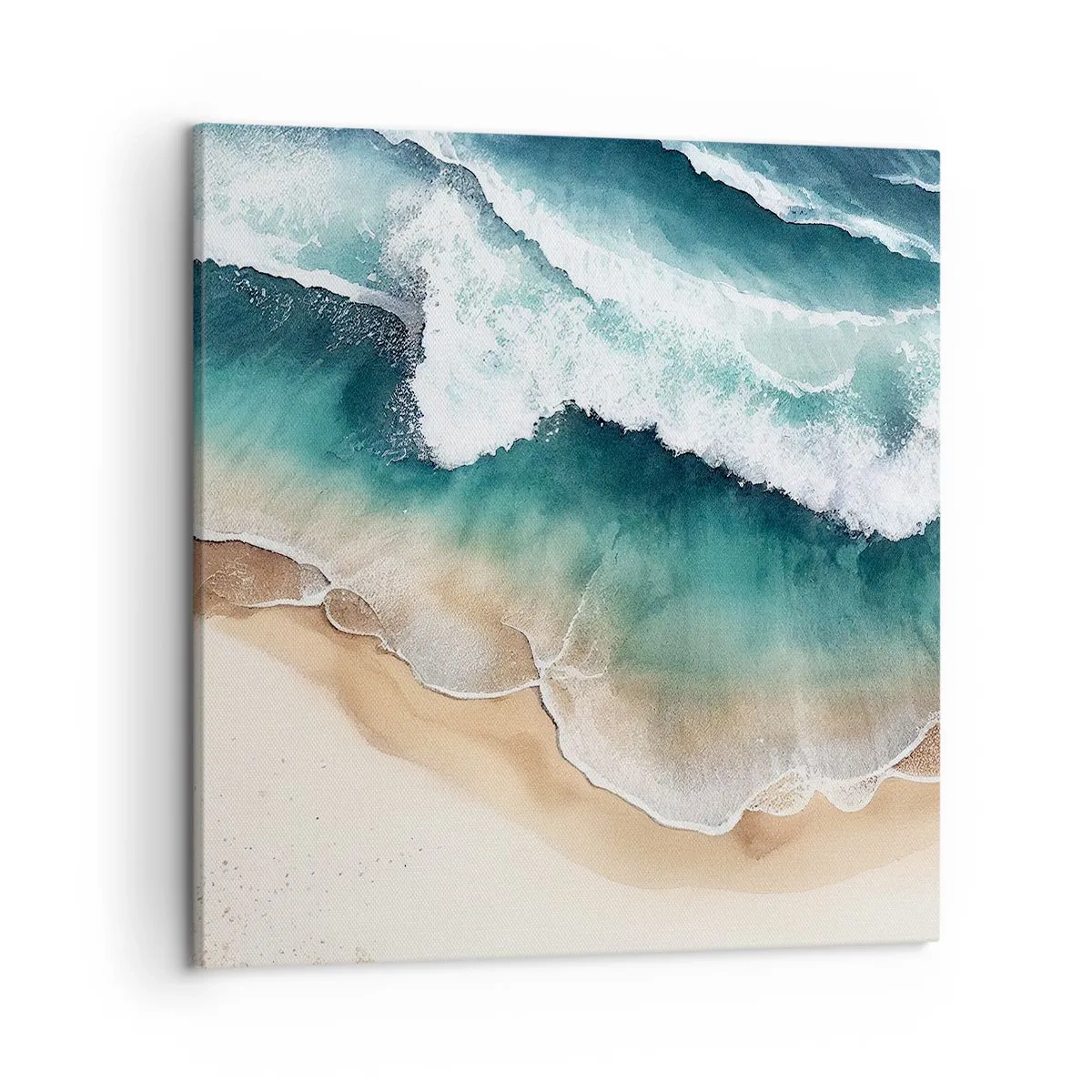 Cuadro sobre lienzo - Impresión de Imagen - Un encuentro eterno - 50x50 cm