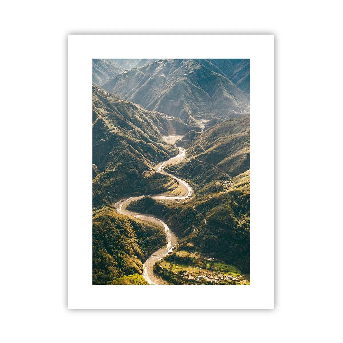 Póster - Directamente desde el corazón de las montañas - 30x40 cm