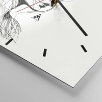 Esfera sin numeración, con rayas