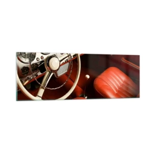 Cuadro sobre vidrio - Impresiones sobre Vidrio - Lujo vintage - 90x30 cm