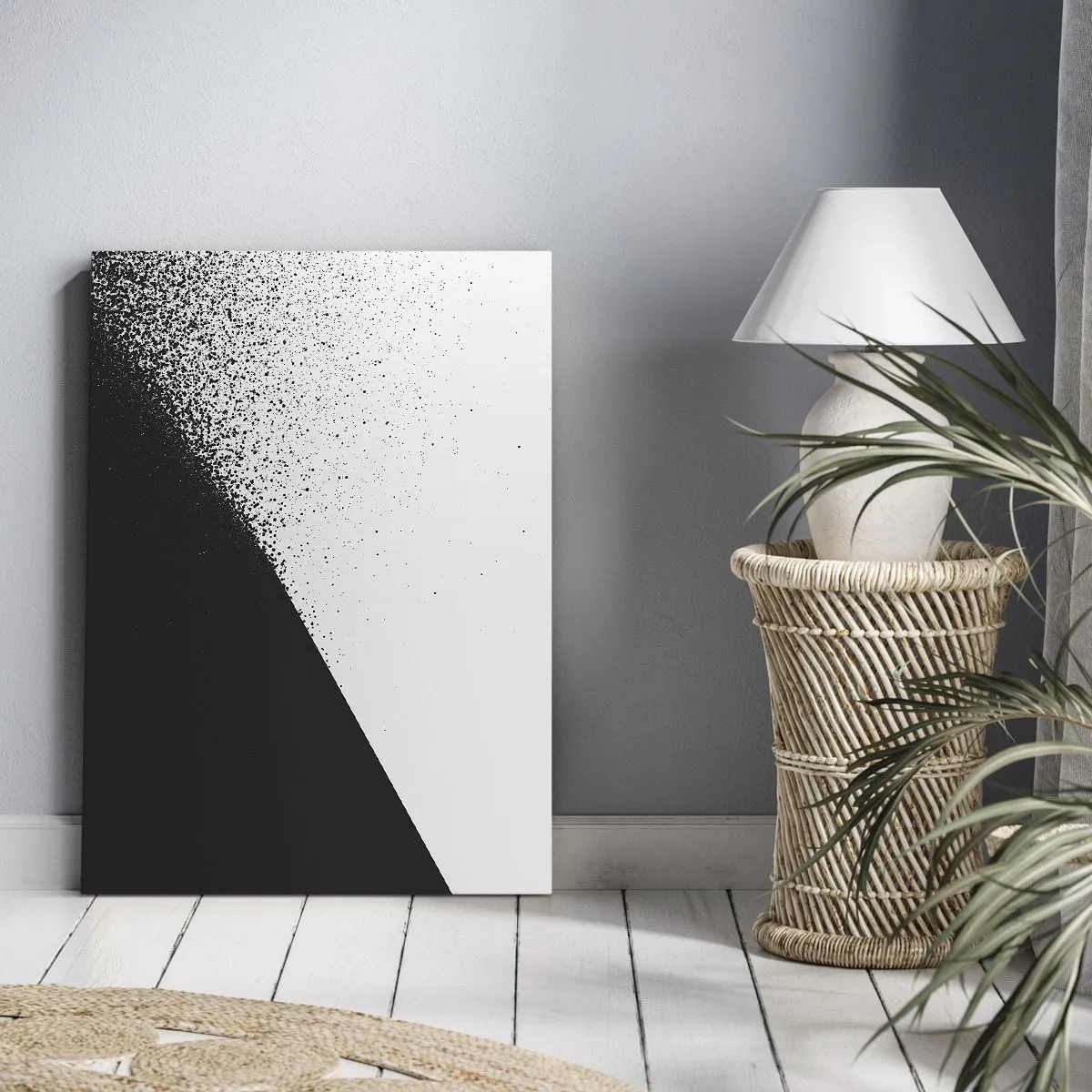 Cuadro sobre lienzo - Impresión de Imagen - Cada vez más rápido, cada vez más alto - 55x100 cm