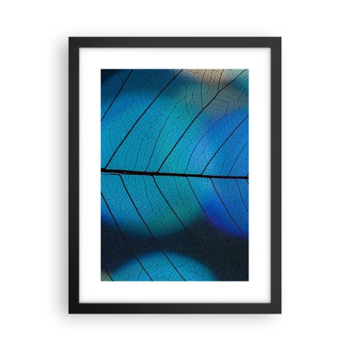 Póster en marco negro - Construcción intrincada - 30x40 cm