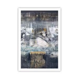 Póster - Hielo abstracto - 61x91 cm