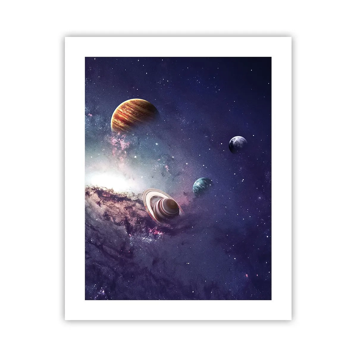 Póster - La danza alrededor del Sol - 40x50 cm