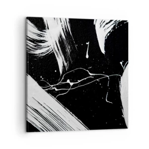 Cuadro sobre lienzo - Impresión de Imagen - Rompiendo la oscuridad - 60x60 cm