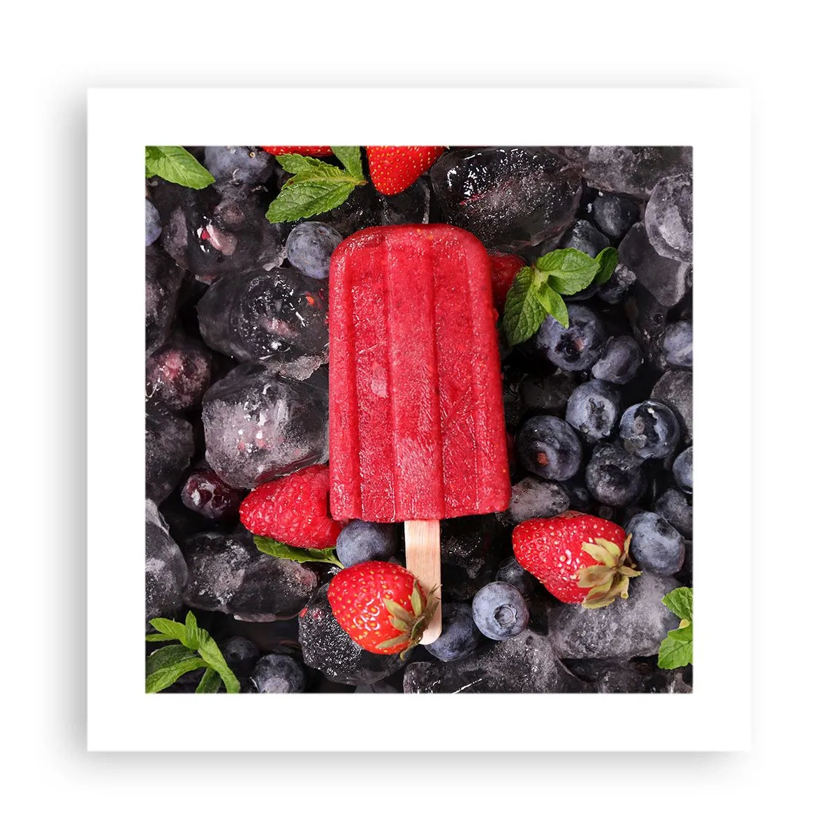 Póster - El sabor del verano caluroso - 40x40 cm