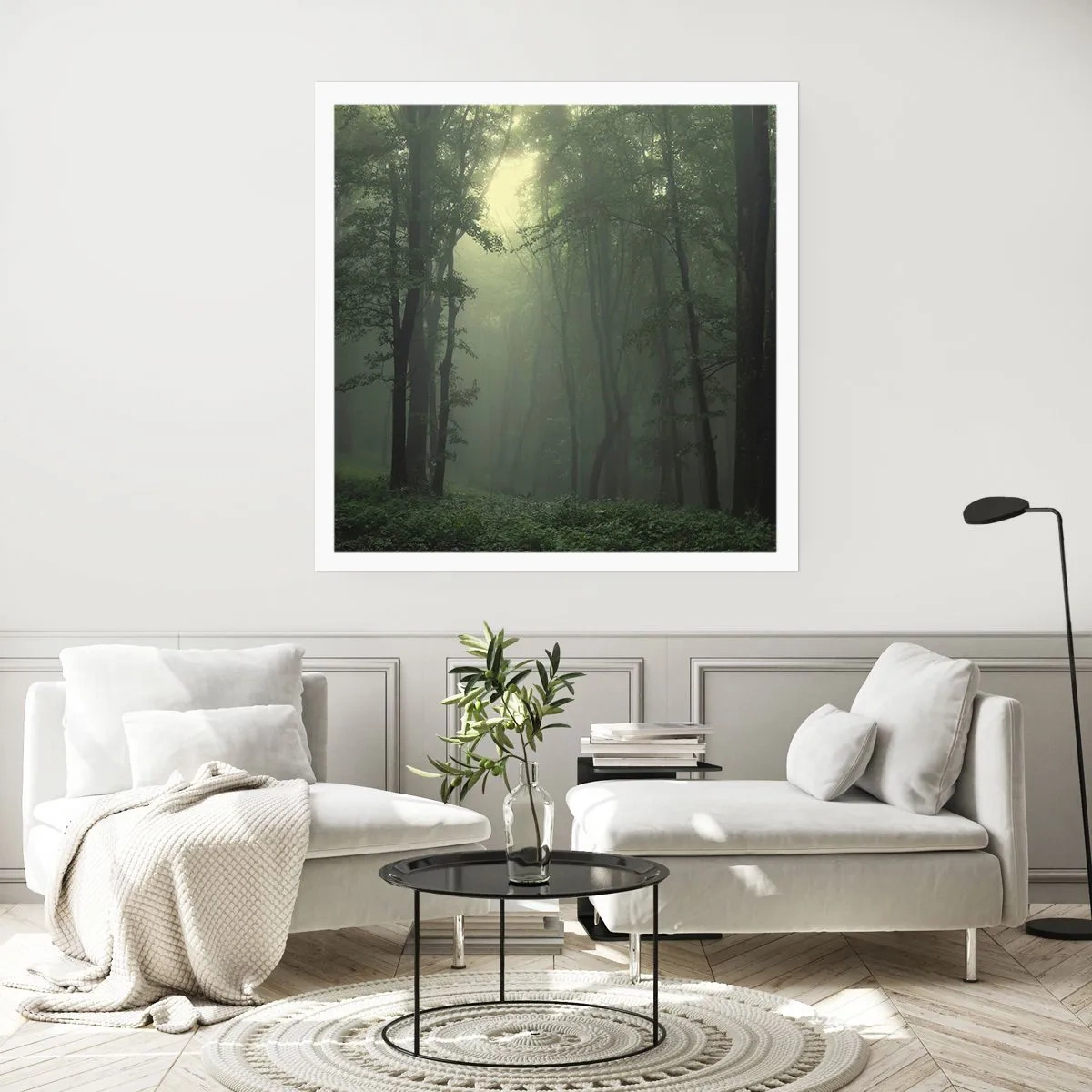 Póster - Antes de que se despierte el bosque - 30x30 cm